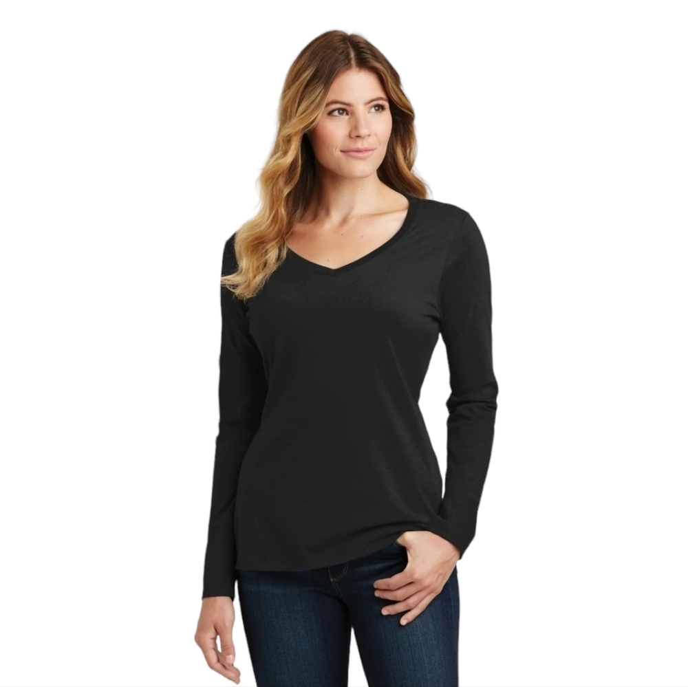 NEW Authentic American Heritage Cotton V-neck Tee